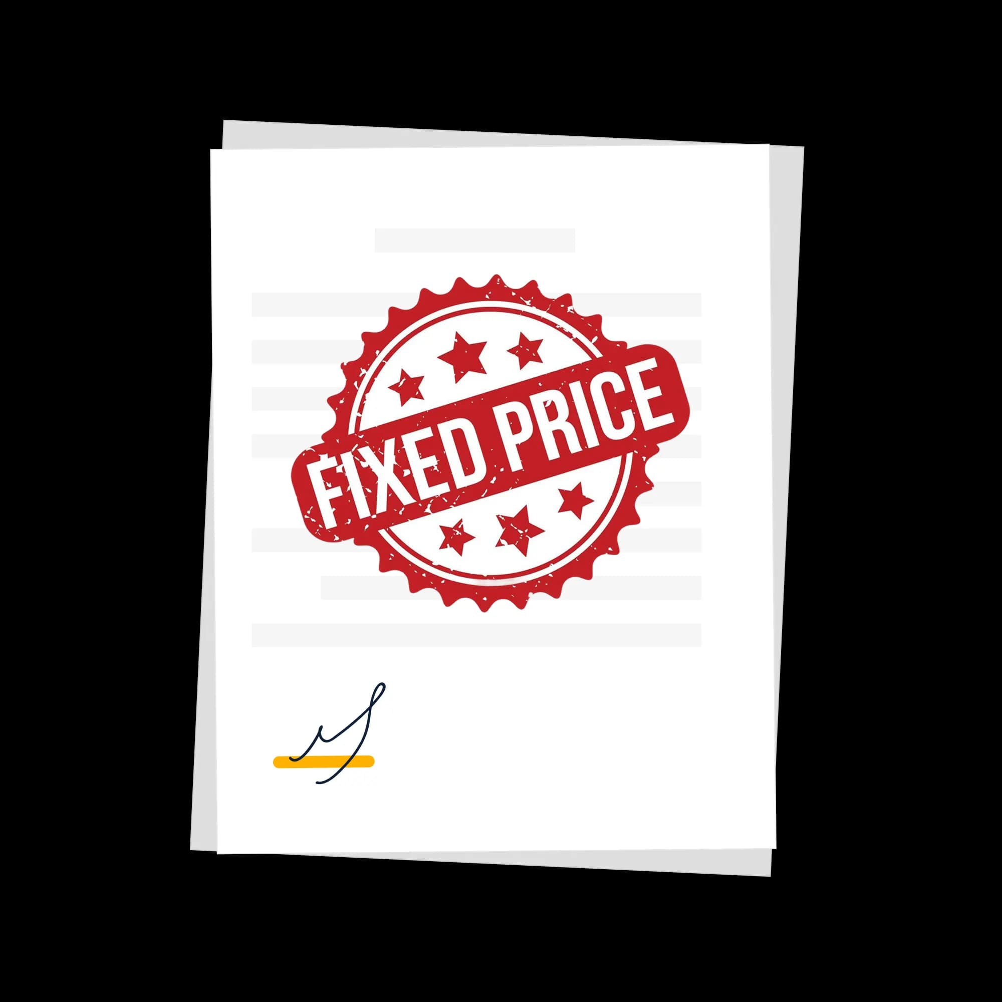 Fixed-Cost Agreement