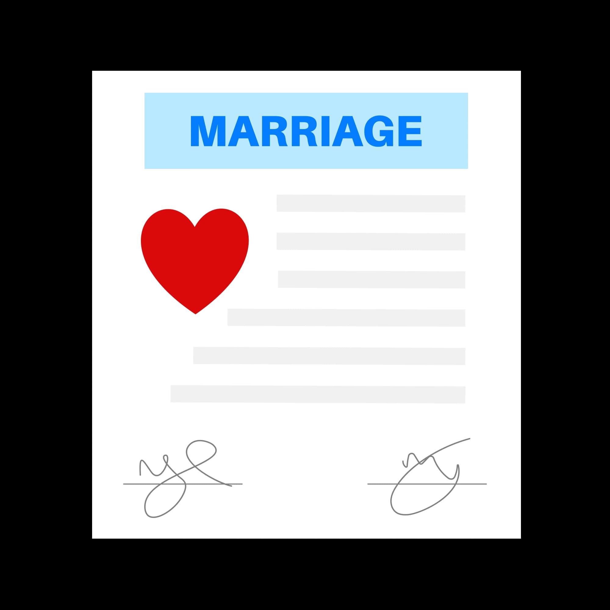 Marriage Affidavit Format
