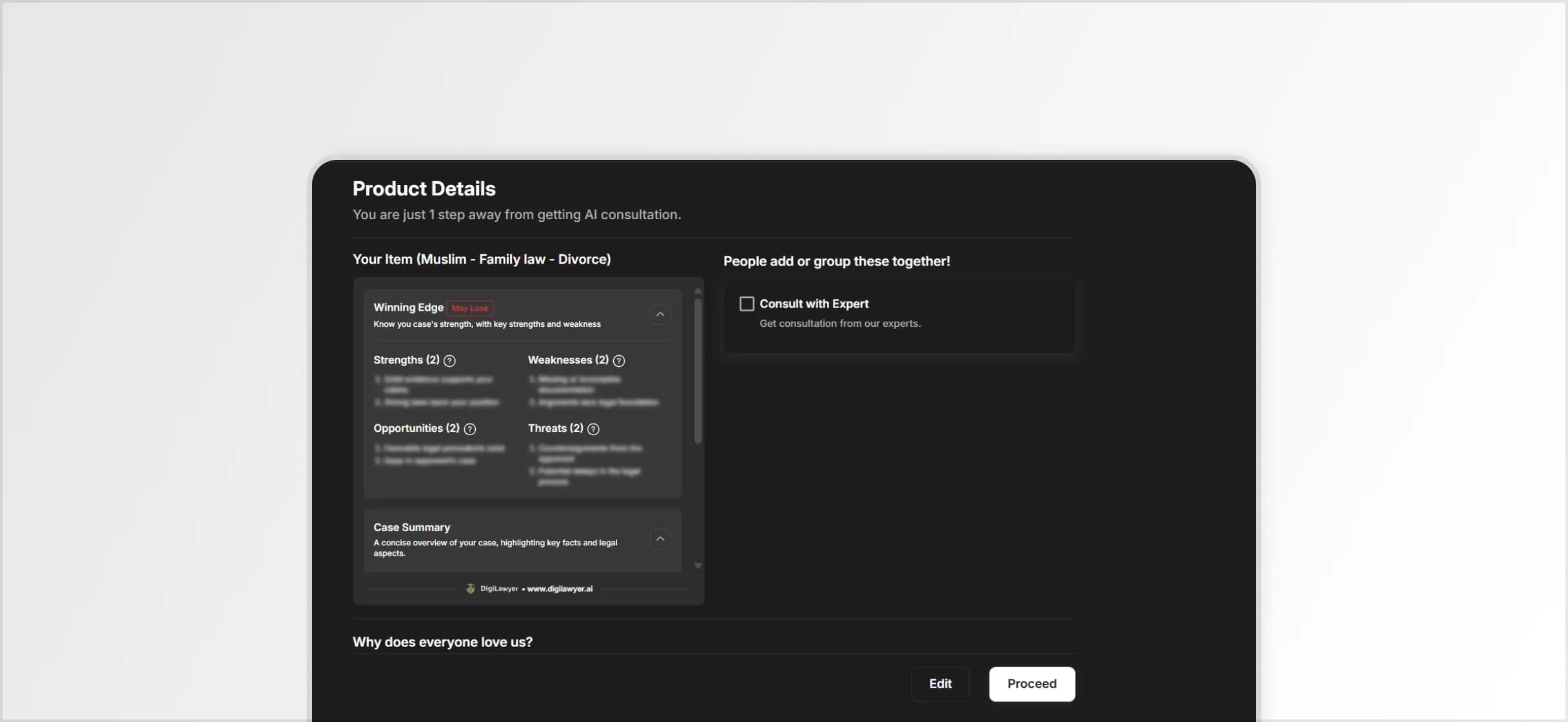 Virtual Legal Consultation